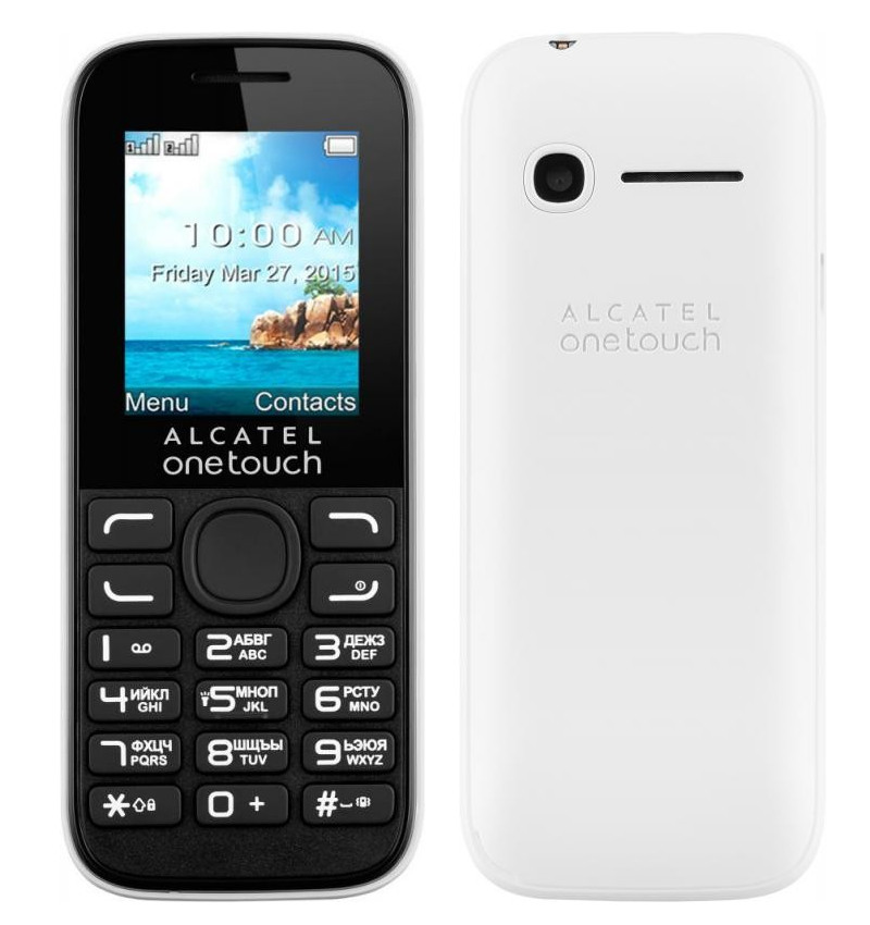 Alcatel OneTouch 1052D White