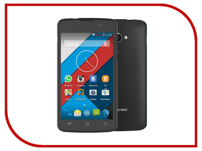 Сотовый телефон Highscreen Spark 2 Black от Pleer Сотовый телефон Highscreen Spark 2 Black от Pleer