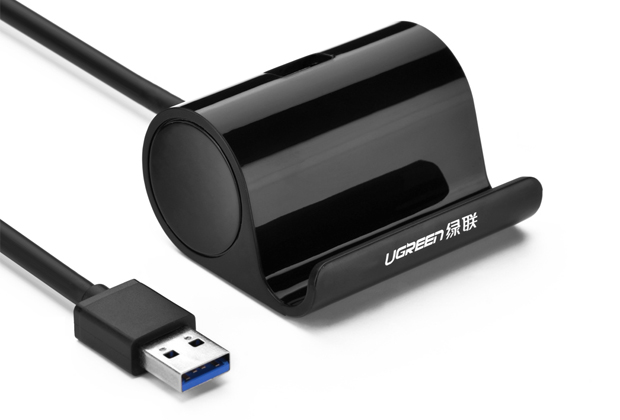  Аксессуар Ugreen USB 2.0 1.5m AM/AF Black UG-30261