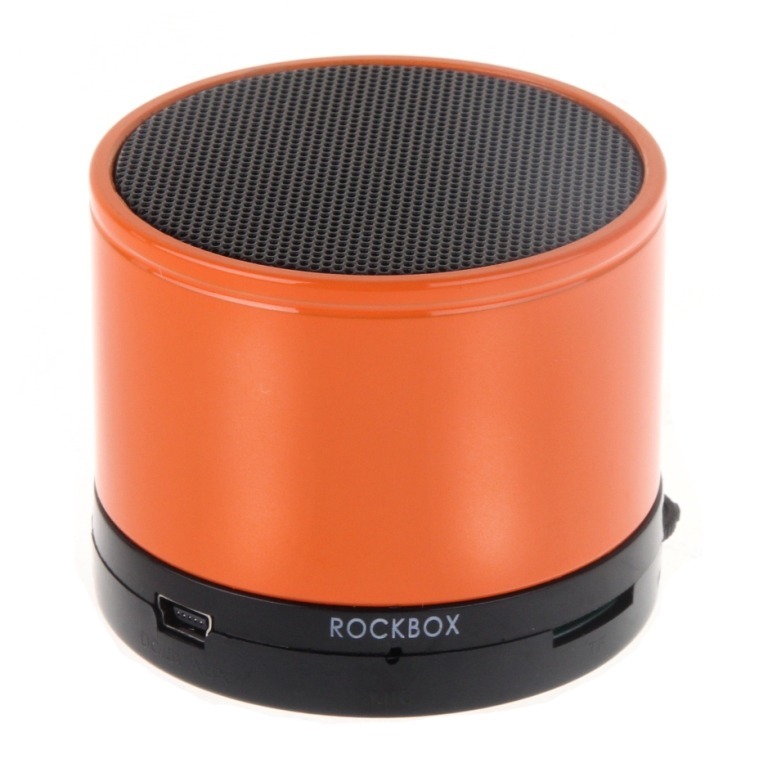  Колонка RockBox Round Glossy Orange 47251