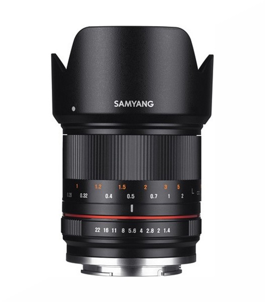 Samyang Объектив Samyang Canon M 21 mm f/1.4 ED AS UMC CS