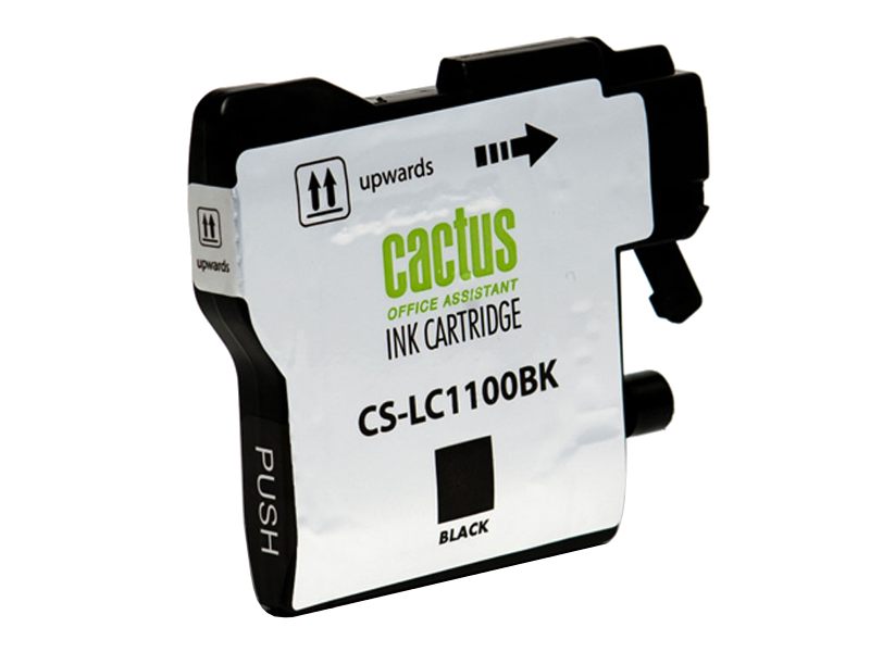 Cactus Картридж Cactus CS-LC1100BK for Brother DCP-385c/6690cw/MFC-990/5890/5895/6490 Black