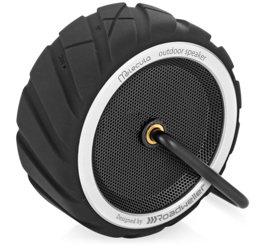  Колонка Molecula BPS-101 Bluetooth Black-Silver