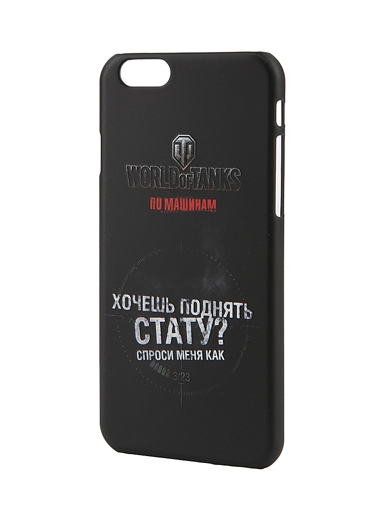 Deppa Аксессуар Чехол Deppa Art Case World of Tanks Стату для APPLE iPhone 6 + защитная пленка 100372