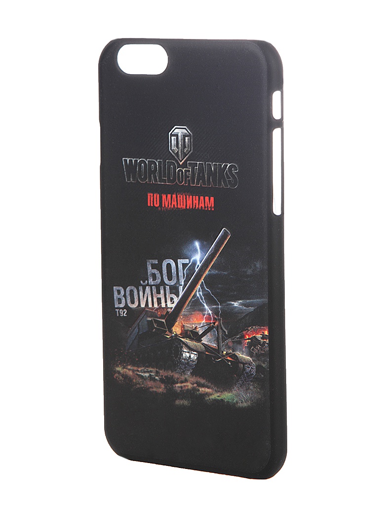 Deppa Аксессуар Чехол Deppa Art Case World of Tanks Бог войны для APPLE iPhone 6 + защитная пленка 100368