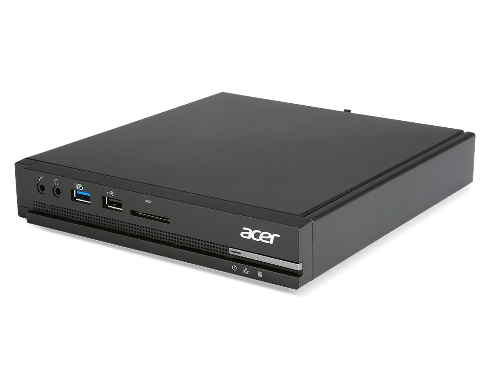 Acer Неттоп Acer Veriton N2510G DT.VMFER.013 (Intel Celeron N3050 1.6 GHz/2048Mb/16Gb/No ODD/Intel HD Graphics/Wi-Fi/DOS) 325993