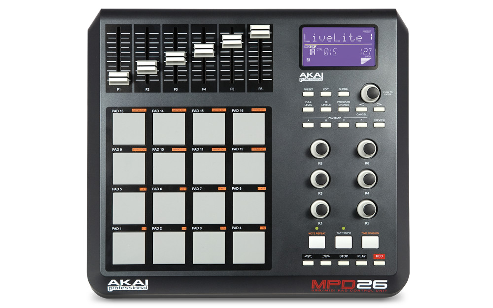 Akai MIDI-контроллер AKAI PRO MPD26