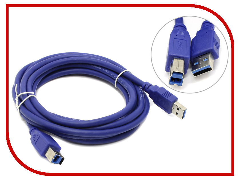 Аксессуар VCOM USB 3.0 AM-BM 3m VUS7070-3M