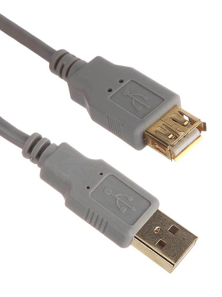  AOpen USB 2.0 AM-AF Grey 3m ACU202-3G<br>