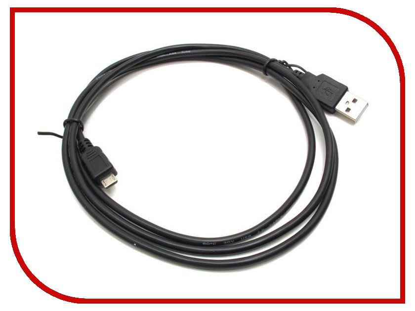  VCOM USB 2.0 AM - Micro USB B Black 1.8m VUS6945-1.8M