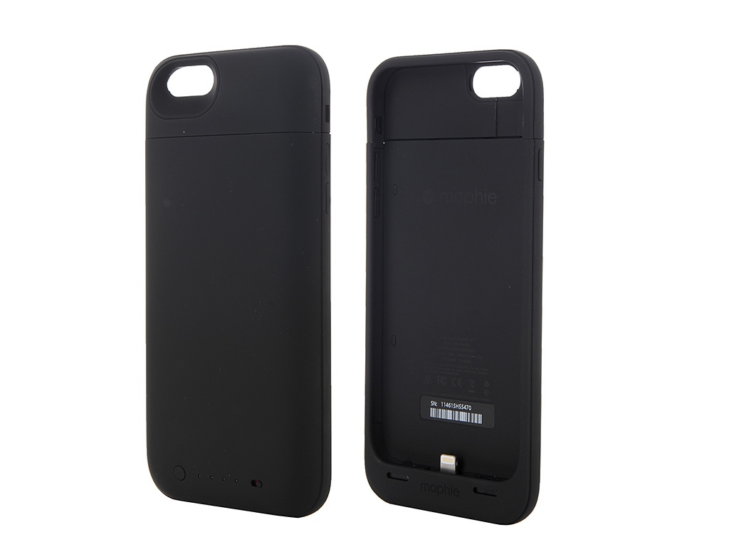  Аксессуар Чехол-аккумулятор Mophie Juice Pack Air for APPLE iPhone 6 Black 2750 mAh 3043-JPA-IP6-BLK