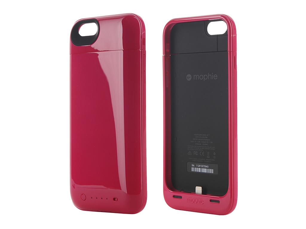  Аксессуар Чехол-аккумулятор Mophie Juice Pack Air for APPLE iPhone 6 Pink 2750 mAh 3187-JPA-IP6-PNK