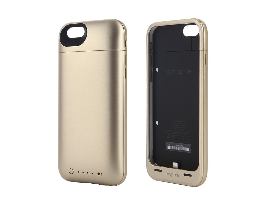  Аксессуар Чехол-аккумулятор Mophie Juice Pack Plus for APPLE iPhone 6 Gold 3300 mAh 3073-JPP-IP6-GLD