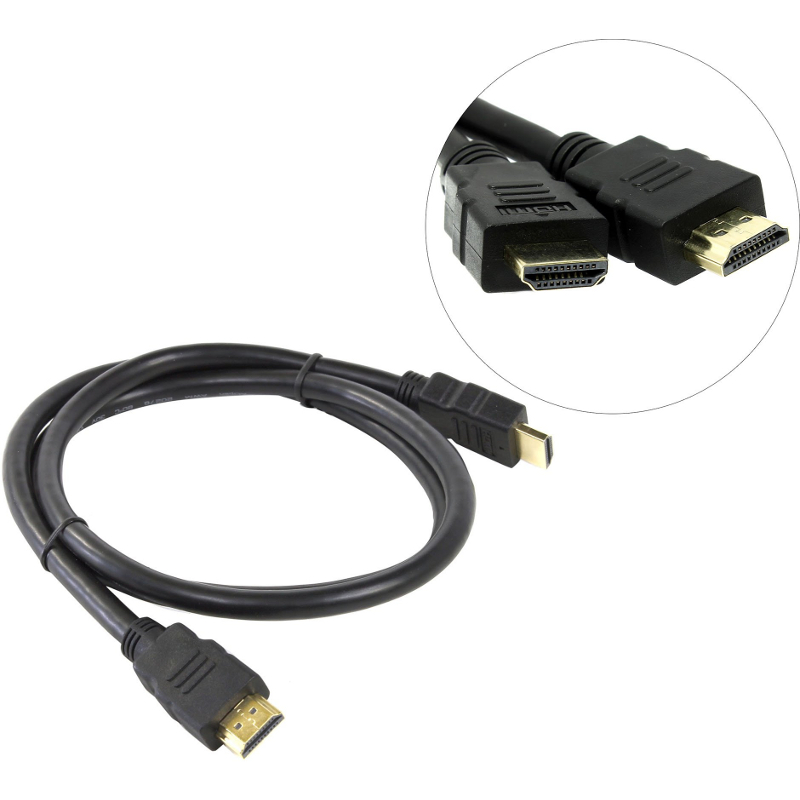 AOpen Аксессуар AOpen HDMI 19M / HDMI M V1.4 3D with Ethernet 1m ACG511-1M