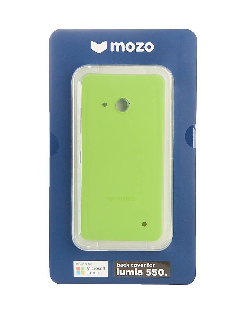  Аксессуар Чехол Microsoft Lumia 550 Mozo Back Cover Green