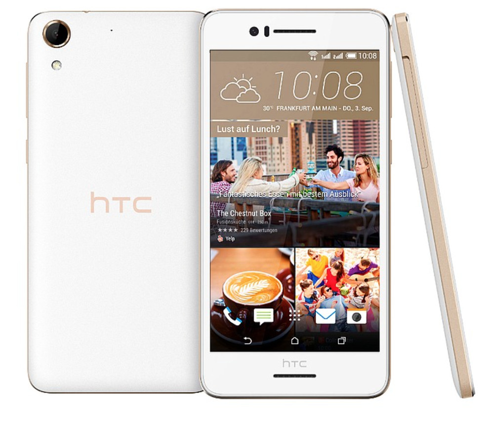 HTC Desire 728G Dual Sim White Luxury