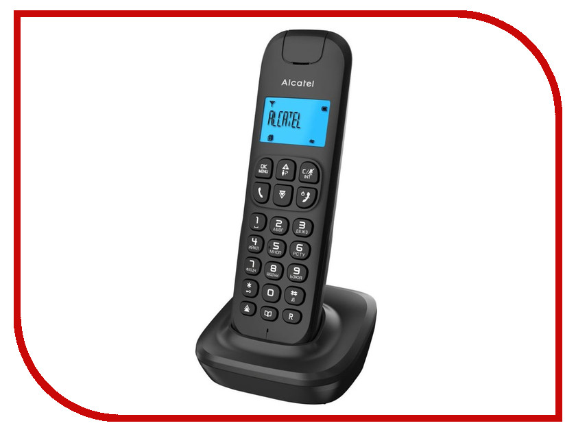 DECT телефоны E132 Радиотелефон Alcatel E132 Black