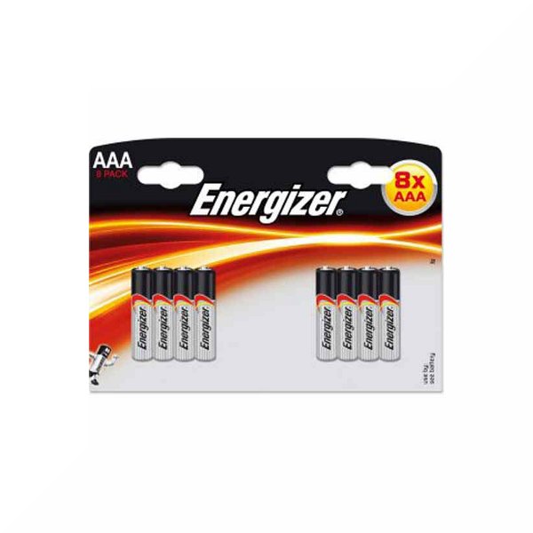 Energizer Батарейка AAA - Energizer LR03 (8 штук) E300127800