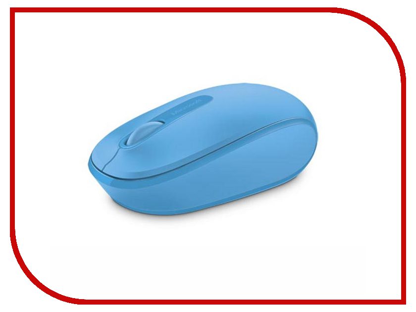  Microsoft Wireless Mobile Mouse 1850 USB Cyan Blue U7Z-00058