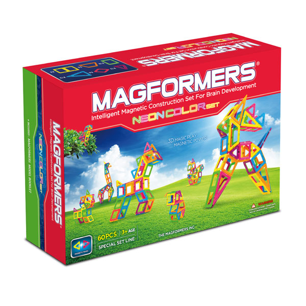  Конструктор Magformers Neon Color Set 63110