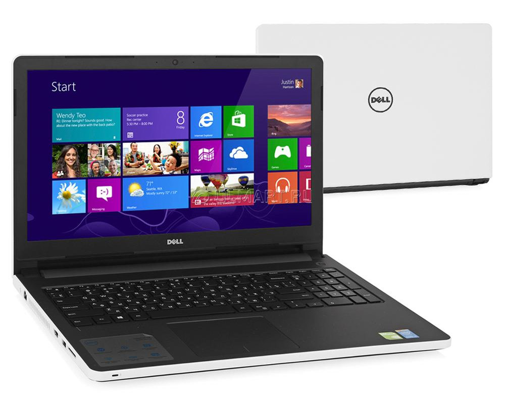 Dell Ноутбук Dell Inspiron 5558 5558-6076 Intel Core i3-5005U 2.0 GHz/4096Mb/1000Gb/DVD-RW/nVidia GeForce 920M 2048Mb/Wi-Fi/Bluetooth/Cam/15.6/1366x768/Windows 8.1 64-bit