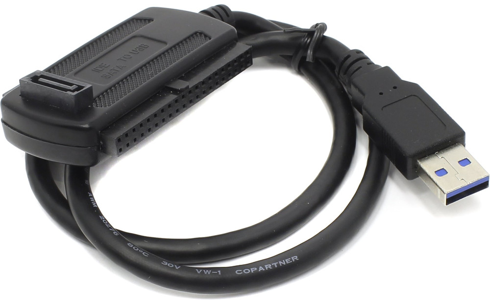  Аксессуар VCOM USB 3.0 - SATA/IDE CU814