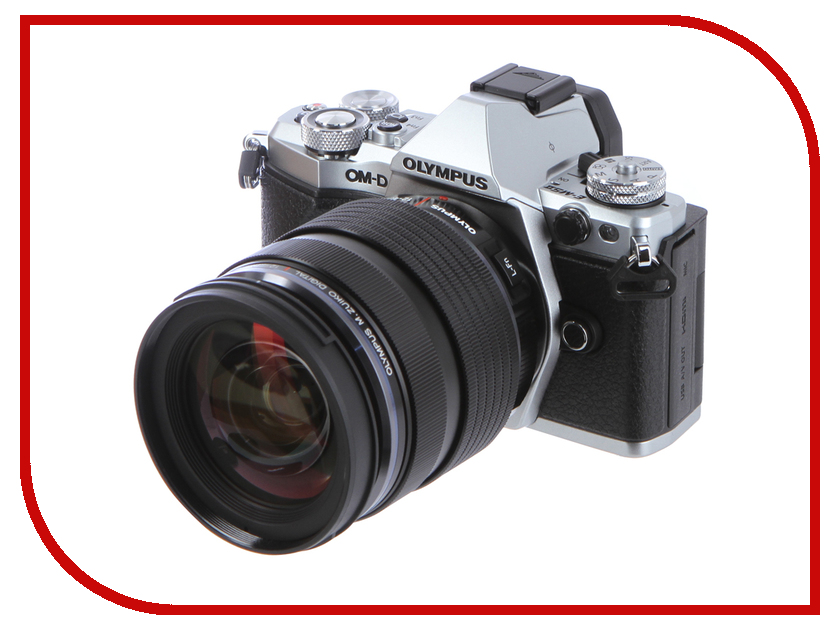 Фотоаппараты OM-D E-M5  Фотоаппарат Olympus OM-D E-M5 Mark II Kit 12-40 mm F/2.8 Silver-Black