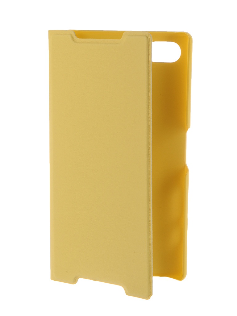  Аксессуар Чехол Sony Xperia Z5 Compact BROSCO Yellow Z5C-BOOK-YELLOW