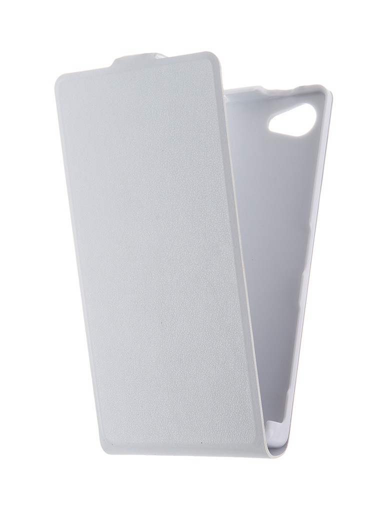  Аксессуар Чехол Sony Xperia Z5 Compact BROSCO White Z5C-SLIMFLIP-WHITE