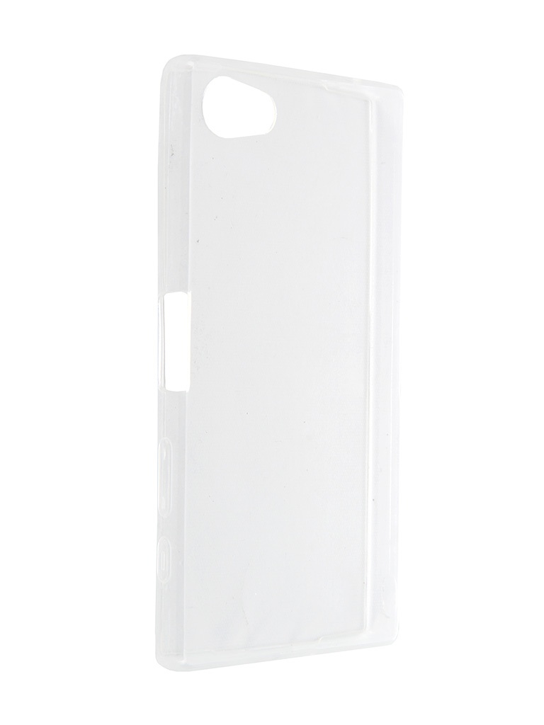  Аксессуар Чехол Sony Xperia Z5 Compact BROSCO Transparent Z5C-TPU-TRANSPARENT