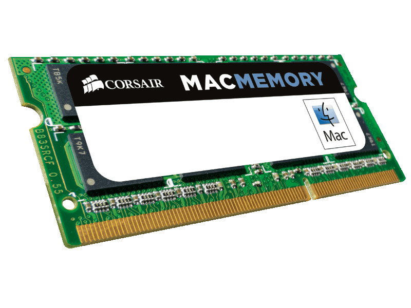 Corsair Mac Memory PC3-10600 SO-DIMM DDR3 1333MHz CL9 - 4Gb CMSA4GX3M1A1333C9
