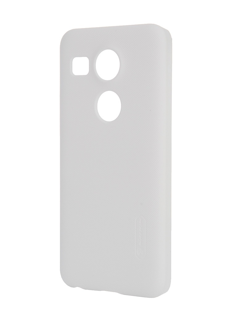  Аксессуар Чехол LG Nexus 5X Nillkin Super Frosted Shield White