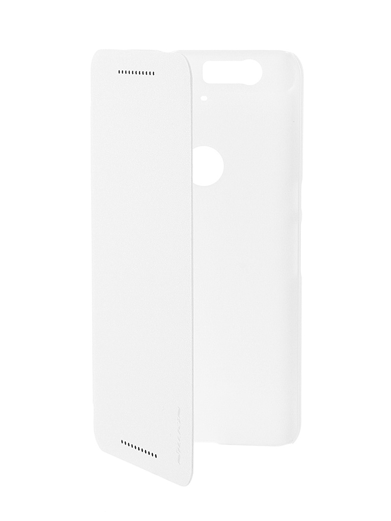  Аксессуар Чехол Nillkin Sparkle Leather Case White для Huawei Nexus 6P