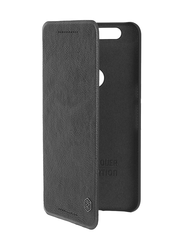  Аксессуар Чехол Nillkin Qin Leather Case Black для Huawei Nexus 6P