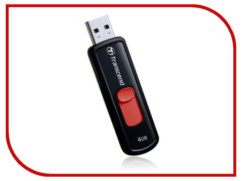 USB Flash Drive (флешка) FlashDrive JetFlash 500  USB Flash Drive Transcend JetFlash 500 4Gb