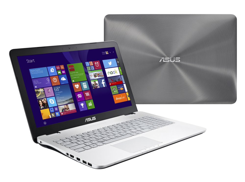Asus Ноутбук ASUS N551JB-CN043T 90NB0931-M01510 Intel Core i7-4720HQ 2.6 GHz/8192Mb/1000Gb/DVD-RW/nVidia GeForce 940M 1024Mb/Wi-Fi/Bluetooth/Cam/15.6/1920x1080/Windows 10 64-bit