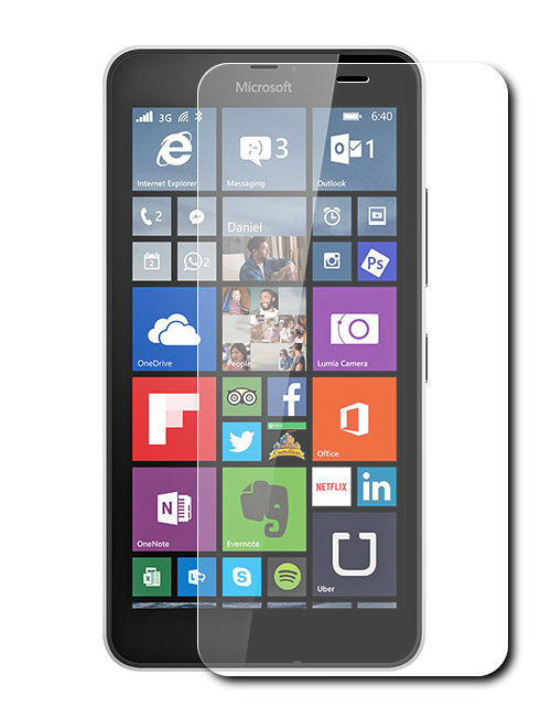  Аксессуар Закаленное стекло для Microsoft Lumia 640/640 Dual Sim DF nkSteel-03