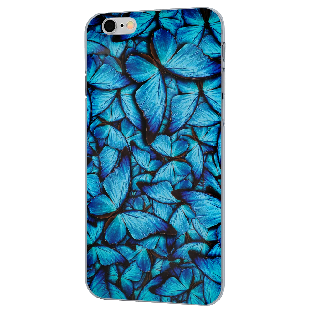  Аксессуар Чехол iPapai для iPhone 6 Синие бабочки