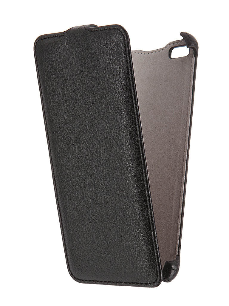  Аксессуар Чехол Micromax Q450 Canvas Silver 5 Activ Flip Case Leather Black 55382