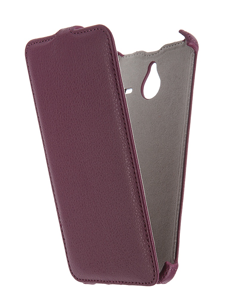  Аксессуар Чехол Microsoft Lumia 640 XL Activ Leather Flip Case Purple 47806