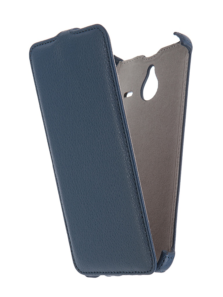  Аксессуар Чехол Microsoft Lumia 640 XL Activ Leather Flip Case Blue 47804