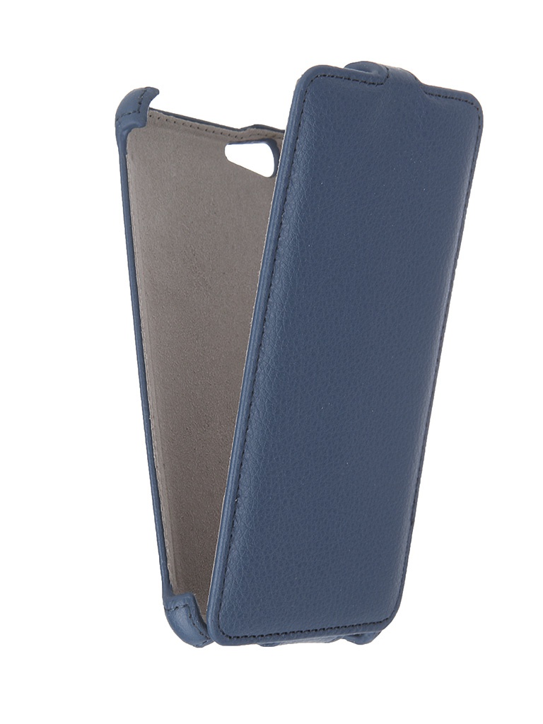  Аксессуар Чехол Philips V526 LTE Activ Flip Case Leather Blue 55395