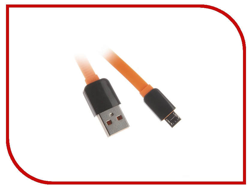  Continent USB - micro USB 1m Orange QCU-5102OG