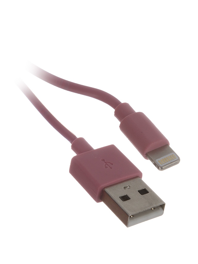 Continent Аксессуар Continent USB A - APPLE Lightning 1m Red DCI-2104RD