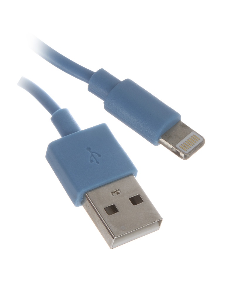 Continent Аксессуар Continent USB A - APPLE Lightning 1m Blue DCI-2104NV