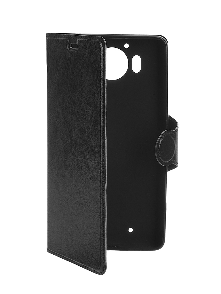  Аксессуар Чехол Microsoft Lumia 950 Red Line Book Type Sleek Black