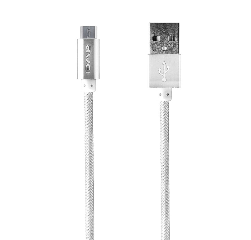  Аксессуар Awei USB - micro USB CL-920 100cm White 52052