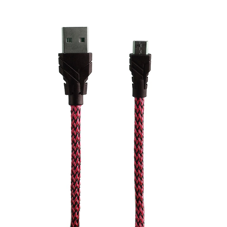  Аксессуар Awei USB - micro USB CL-800 100cm Black-Red 52055