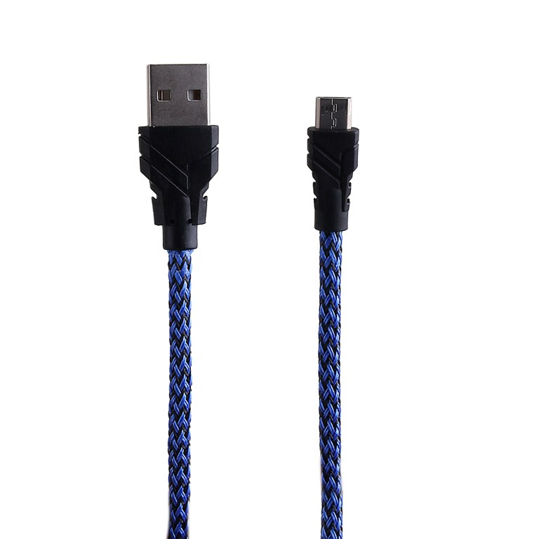  Аксессуар Awei USB - micro USB CL-800 100cm Black-Blue 52054