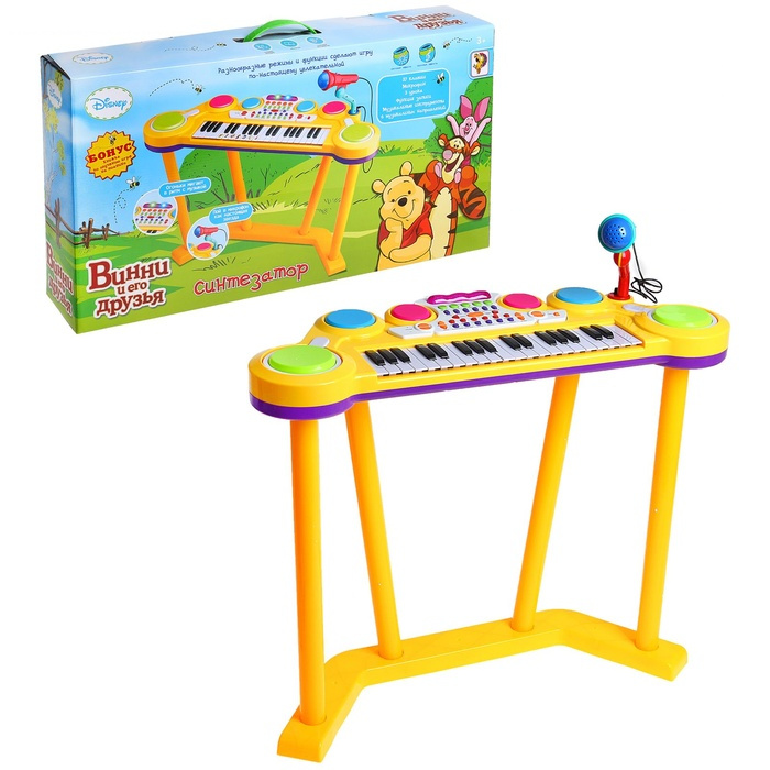  Детский музыкальный инструмент Disney Винни и его друзья №SL-00025A ZY411070